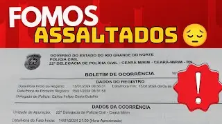 FOMOS ASSALTADOS INVADIRAM A CASA E MERCEARIA LEVARAM TUDO NOS AGREDIRAM E AMEAÇARAM NOSSOS FILHOS😥