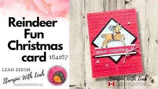 Reindeer Fun - Christmas Card in September