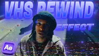 VHS STUTTER EFFECT WITHOUT PAID PLUG-INS - after effects tutorial