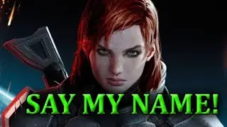 Mass effect: how to get your companions to call you by your first name.