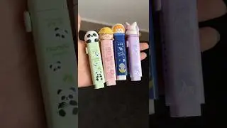 Retractable Erasers 🍒🎀✨