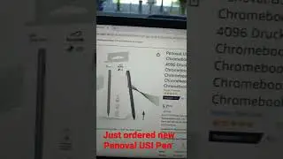 Just ordered new Penoval USI Pen with eraser for next review!