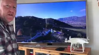 DJI Drone direct 4k to TV from quadcopter