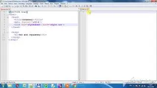 01 создаем html и css файлы и открываем их в браузере