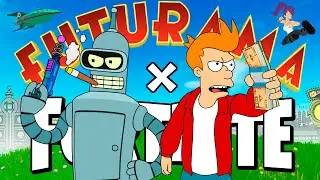 EL RETO DE FUTURAMA X FORTNITE!