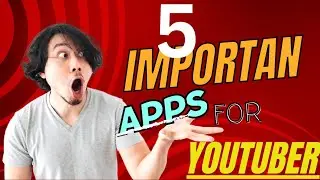 top 5 🔥 ऐप for 🫵youtubers||5 IMPORTANT app  FOR 🎥 YOUTUBER ||best app for youtubers to viral video🥳