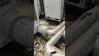 Chiller Air lock problem fix ,10Tr Air-cooled chiller Air purging,