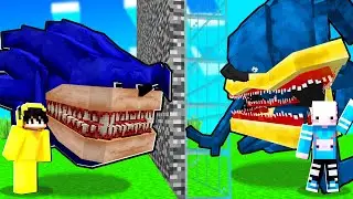 MEGA SHIN SONIC VS SHIN SONIC! | Minecraft