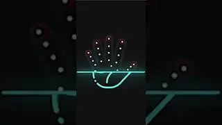 Hand Print Scanning Animation Effects  