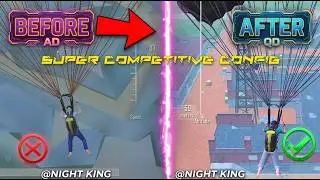 BGMI + PUBG Mobile 4.4 Smooth Config File 💥 | Lag Fix + 90 FPS + Extreme Graphics 💫 IPHONE FEEL FILE