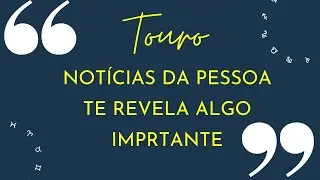 TOURO♉️RECADO IMPORTANTE VEIO ATÉ VOCÊ   - #signos #tarot #horoscopo
