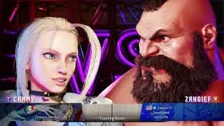 Zangief V.S Cammy  Battle Hub Street Fighter 6