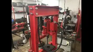 20 Ton Press Air Over Hydraulic Conversion/Upgrade