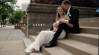 allie + grant // kirkwood hotel, cedar rapids, ia