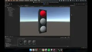 Unity script for traffic light