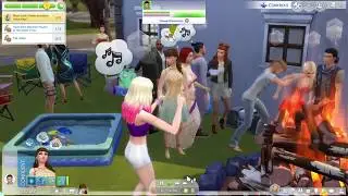 The Sims 4 Keg Party