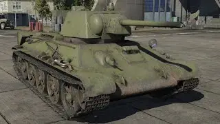 Легенда! Т-34-1942 в War thunder 