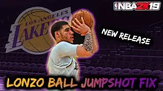 Lonzo Ball Jumpshot Fix - NBA 2K19