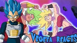 Vegeta reacts to Kefla,but it’s the fusion dance