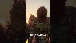 BAD ENDING vs TRUE ENDING for BLACK MYTH WUKONG Game #Shorts