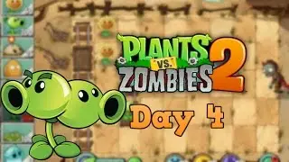 Plants vs Zombies 2 | Wild West Day 4 | Walkthrough