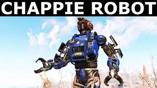 Fallout 4 Automatron - Chappie Robot (Custom Made Automatron Companion Build)