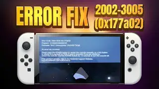 FIX Nintendo Switch Error 2002-3005 (0x177a02) After Downgrade (No Save Data Lost!)