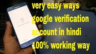 Samsung j720 duo frp bypass in Hindi || new way very simple j7 duo verify google account remove