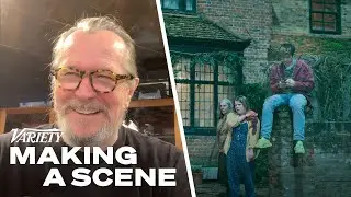 Gary Oldman, 'Slow Horses' Crew Crack Up Recalling the Season 3 Bus Crash Scene | Making a Scene