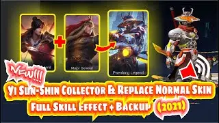 Yi Sun-Shin Collector With Base Turret Skin Script | Replace on Normal Skin | Mobile Legends