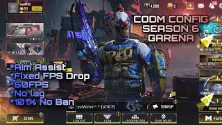 codm aim assist config | improved aim assist for MP and BR/101% safe