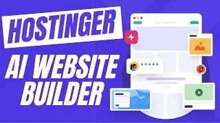Build Your Website FAST with HOSTINGER AI Website Builder