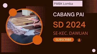 🔴Liputan_Cabang lomba PAI Tingkat SD se-Dawuan_27 April 2024