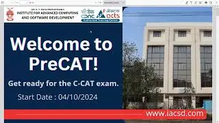 PreCAT Inaugural Session | Join the Online PreCAT Batch Now!