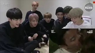 Reaction BTS The most romantic moment