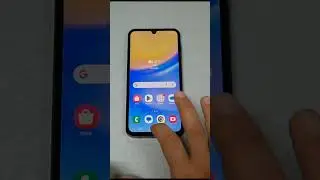 How to use one handed mode on the Samsung Galaxy A15