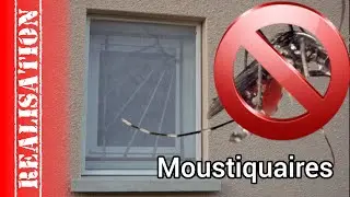 Moustiquaires DIY faciles à faire, avec peu d'outils, et pas chères
