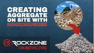 Rockcrusher 11R Excavator Attachment on a Cat 336E // RockZone Americas
