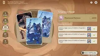 Tenacity's Flood | The Forge Realm's Temper | Genius Invokation TCG [ Genshin Impact ]