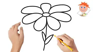 How to draw a flower #2 | Easy drawings