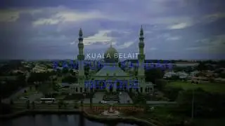 DJI Mavic Pro footage of the Kampung Pandan Mosque, Kuala Belait, Brunei