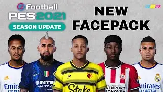 UPDATE FACEPACK V13 | SEASON 2022 - PES 2021 | PC