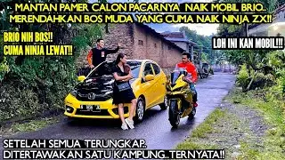 BOS MUDA DIRENDAHKAN KARENA CUMA NAIK NINJA ZX OLEH CALON PACAR MANTANNYA!!Tapi lihat ini..