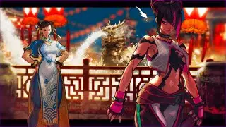 Juri roasts Chun li  BADLY!!