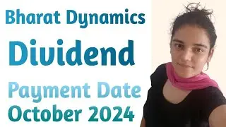 Bharat Dynamics ltd Share Payment Date | BDL Share Dividend Payment Date