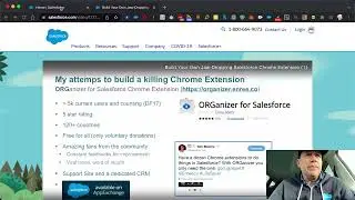 Resource for learning how to make a Salesforce Chrome Extension