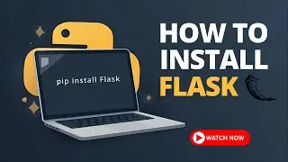 How to Install Flask with latest Python 3.14 on Windows 10/11 [ 2025 Update ] Python Flask Tutorial