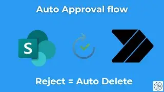 Power Automate Approval Workflow: Approve or Reject New SharePoint List Items Automatically