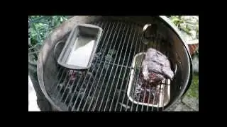 How to cook pulled pork on a Weber kettle BBQ