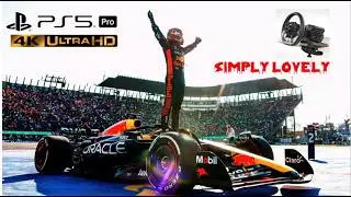F1@25 Heavy Rain Gameplay in 4K Ultra HD | PS5 Pro + Fanatec GT DD Pro 5Nm | Wet Track Racing